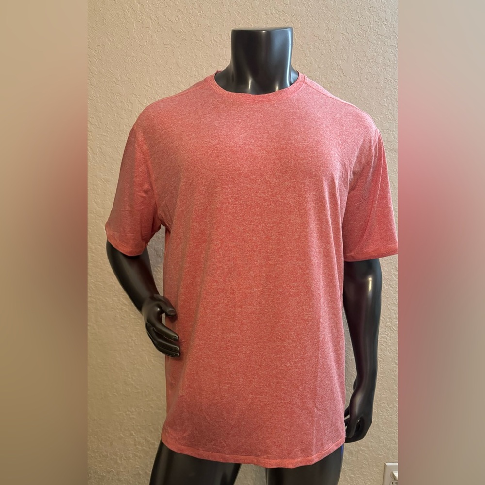 Zengjo Casual T-shirt Men’s XXL 2XL Red White New NWT polyester spandex combo